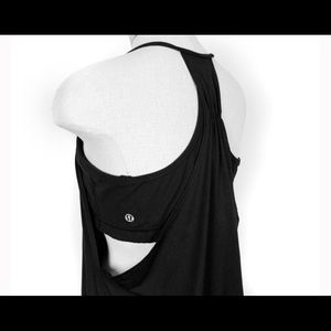 Lululemon No Limits Practice Freely tank with built in sports bra size 8